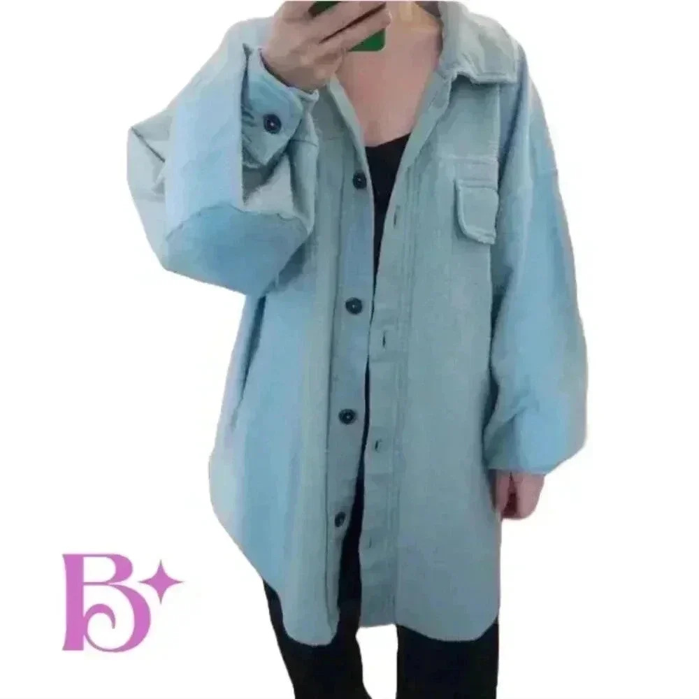 Free People Denim Blue Jean Jacket